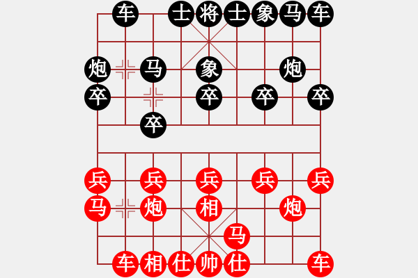 象棋棋譜圖片：孫逸陽 先勝 王海杰 - 步數(shù)：10 