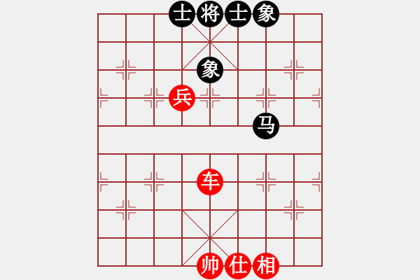 象棋棋譜圖片：車兵勝馬士象全.PGN - 步數(shù)：0 