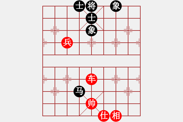 象棋棋譜圖片：車兵勝馬士象全.PGN - 步數(shù)：10 