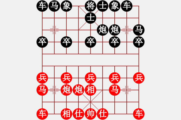 象棋棋譜圖片：空軍弈號(hào)(5段)-負(fù)-酷場(chǎng)(6段) - 步數(shù)：10 