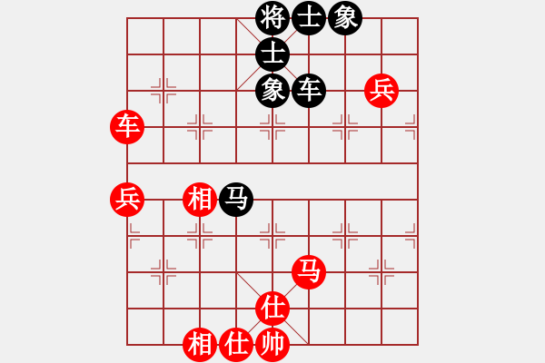 象棋棋譜圖片：風清云逸(月將)-和-豫東棋人(9段)五七炮互進三兵對屏風馬邊卒右馬外盤河 紅左橫車對黑飛右象 - 步數(shù)：80 