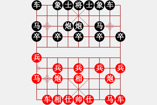 象棋棋譜圖片：如理思維(5r)-勝-你猜啊(3級(jí)) - 步數(shù)：10 