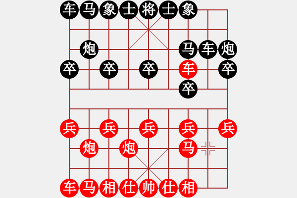 象棋棋譜圖片：亞洲杯少兒精英群聯(lián)盟 第三輪第1臺 弈海煙波 先勝 范向軍 - 步數(shù)：10 