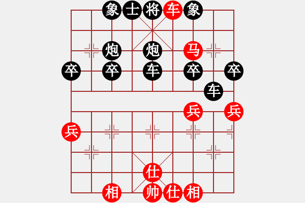 象棋棋譜圖片：橫才俊儒[292832991] -VS- 馬大帥[1514486609] - 步數(shù)：41 