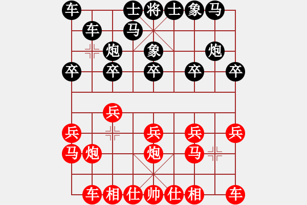 象棋棋谱图片：纪人王(8段)-负-lnsjzsbjl(9段) - 步数：10 