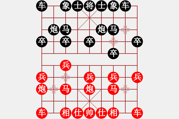 象棋棋譜圖片：成都棋院隊 梁妍婷 勝 云南二隊 孫文 - 步數(shù)：10 