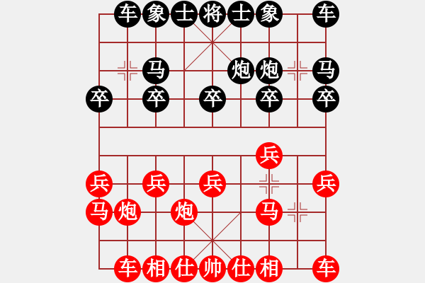 象棋棋譜圖片：第三屆聆聽杯第四輪第四臺一米六八和大灰猴.pgn - 步數(shù)：10 