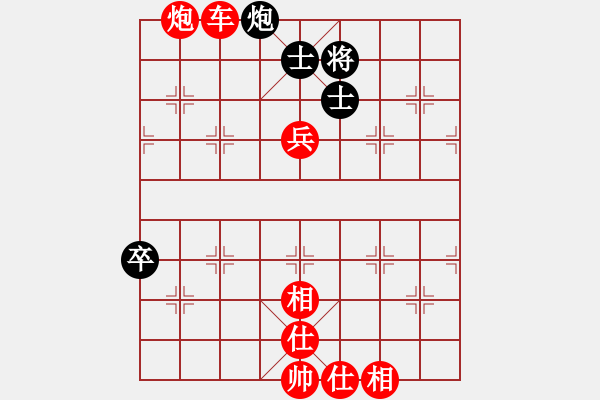 象棋棋譜圖片：中炮七路馬過(guò)河車進(jìn)七兵對(duì)屏風(fēng)馬進(jìn)7卒平炮兌車（紅炮五平六）  賈韶東(2段)-勝-秘密武器殲(2段) - 步數(shù)：170 