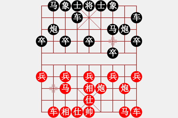 象棋棋譜圖片：逆其自然[804466548] -VS- 仰天[283024032] - 步數(shù)：10 