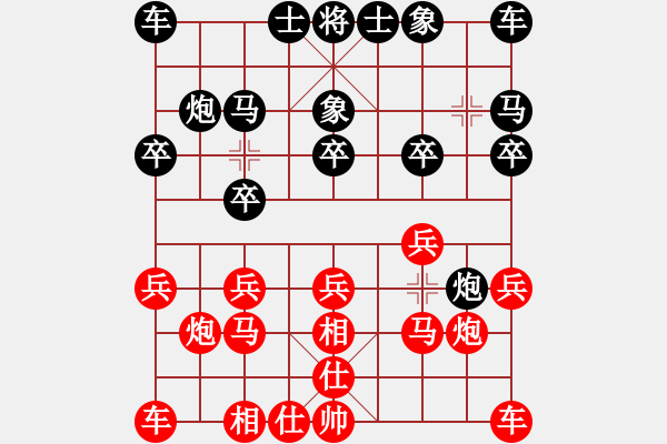 象棋棋譜圖片：綏中 孫守平 勝 連山 羅春陽 - 步數：10 