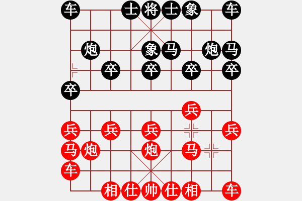 象棋棋譜圖片：1604080820 168浪子張恒VS靚女廖靚 - 步數(shù)：10 