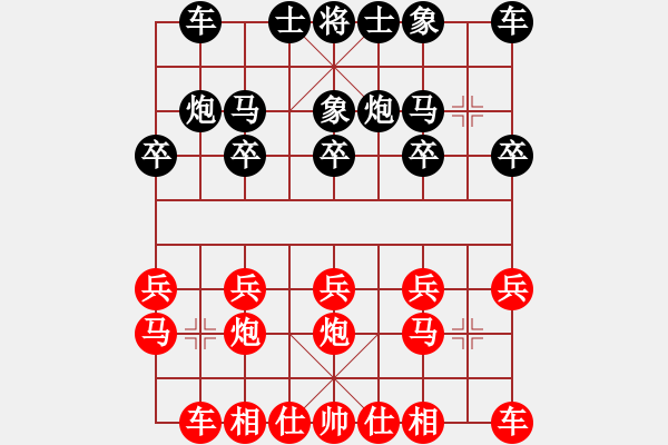 象棋棋谱图片：林志刚(先胜)吴受义.2023.11.13 - 步数：10 