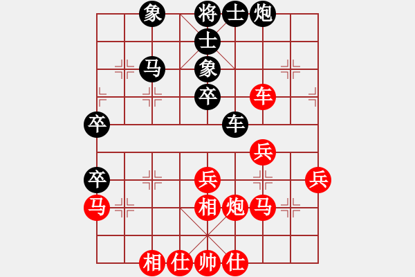 象棋棋譜圖片：棋壇毒龍(8段)-負(fù)-tnzjy(7段) - 步數(shù)：40 