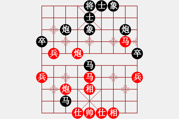 象棋棋譜圖片：阿木大師(5段)-勝-奇香核桃(7段) - 步數(shù)：50 