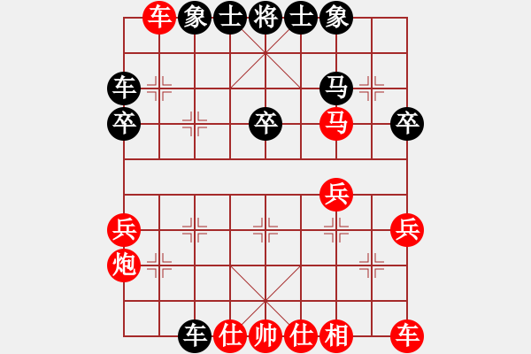 象棋棋譜圖片：金鉤炮[2362086542] -VS- 新哥[57883167] 特級 - 步數(shù)：30 