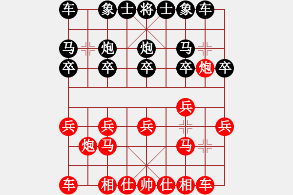 象棋棋譜圖片：楓橋姑娘 對(duì) 沃千里 - 步數(shù)：10 