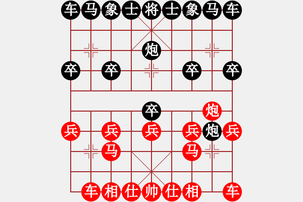 象棋棋譜圖片：開心就好[業(yè)3-3]先負(fù)Deng我[業(yè)3-3]17回合201803260200.pgn - 步數(shù)：10 