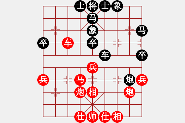 象棋棋譜圖片：2006年弈天迪瀾杯賽第五輪：高逑(5r)-負(fù)-梁山武二郎(7段) - 步數(shù)：40 