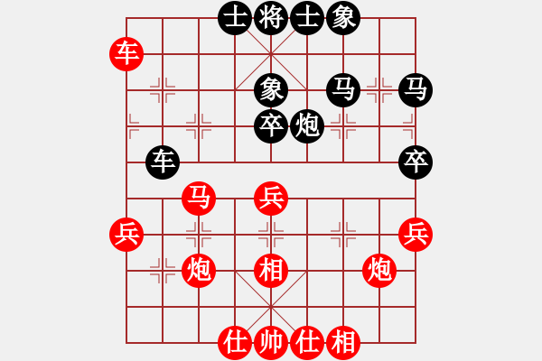 象棋棋譜圖片：2006年弈天迪瀾杯賽第五輪：高逑(5r)-負(fù)-梁山武二郎(7段) - 步數(shù)：50 