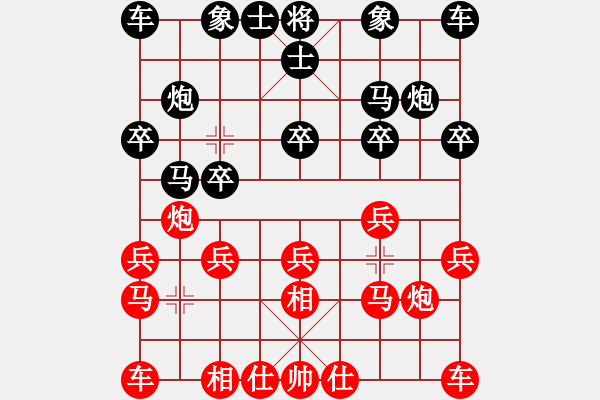 象棋棋譜圖片：張輝(業(yè)9-3)先勝飛龍通訊(業(yè)9-3)202203071845.pgn - 步數(shù)：10 