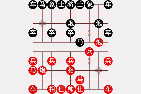 象棋棋譜圖片：中國-香港 倫子云 (先勝) 中國-香港 鄺偉德 - 步數(shù)：10 