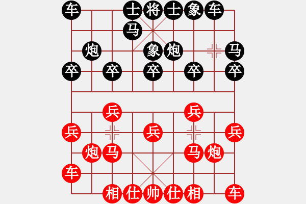 象棋棋譜圖片：2023.3.3.3中級場先勝仙人指路對飛象 - 步數(shù)：10 