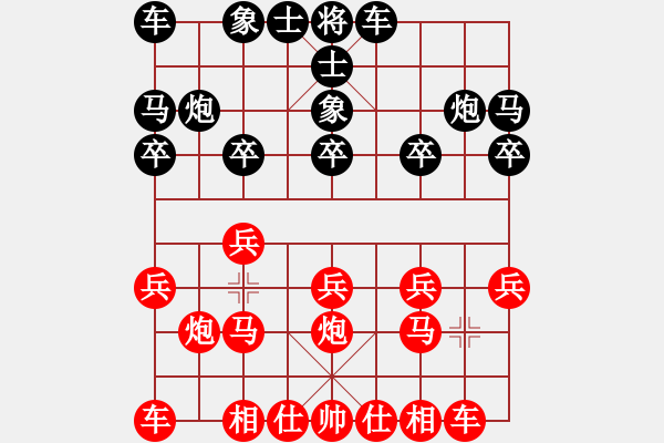 象棋棋譜圖片：糊涂難(3級(jí))-勝-勝者棋王(3r) - 步數(shù)：10 