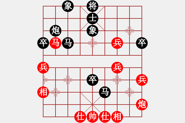 象棋棋譜圖片：進(jìn)兵對卒底炮(轉(zhuǎn)紅進(jìn)馬黑連進(jìn)卒)yaofushan 負(fù) zzbdwma - 步數(shù)：60 