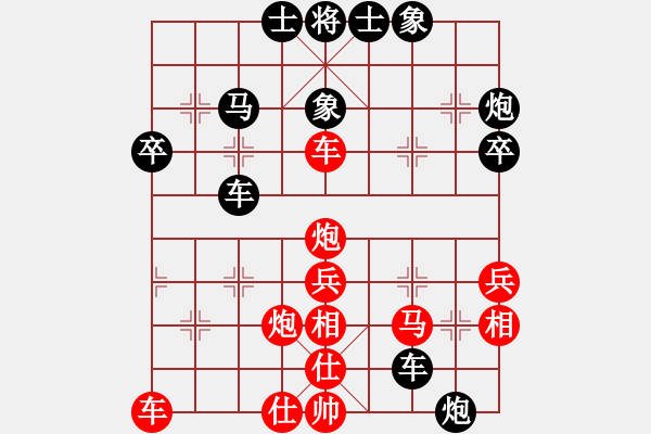 象棋棋譜圖片：3083232(都尉) 勝 3163095(縣丞) - 步數(shù)：40 