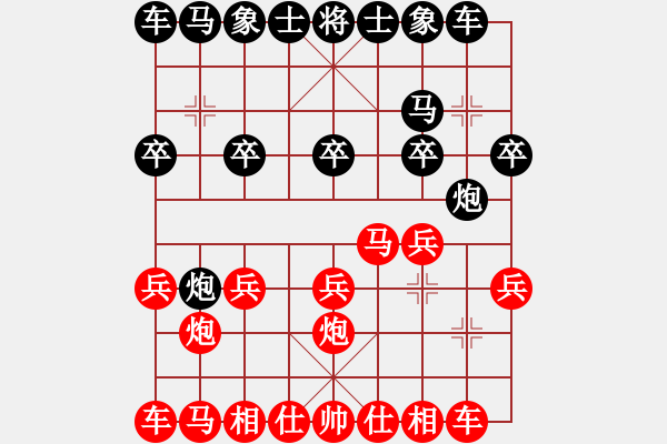 象棋棋譜圖片：弈境比賽七(5r)-勝-儒雅七號(4r) - 步數(shù)：10 