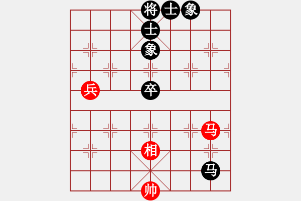 象棋棋谱图片：2017业余棋王什邡预选赛曹岩磊先和武俊强2 - 步数：91 