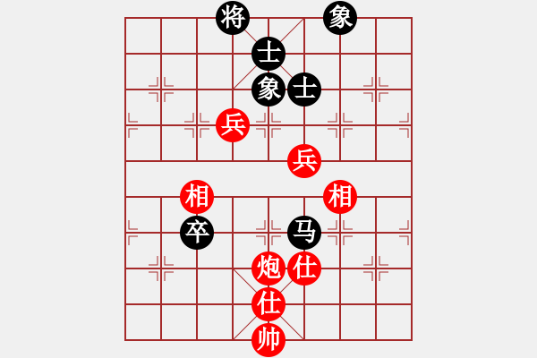 象棋棋譜圖片：53局 A06- 兵底炮局-小蟲引擎23層 (先和) BugChess19-04-09 x64 N - 步數：200 