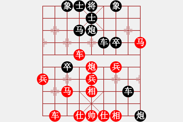 象棋棋譜圖片：2544局 A40-起馬局-陸遜(2150) 先負(fù) 旋風(fēng)引擎23層(2857) - 步數(shù)：40 