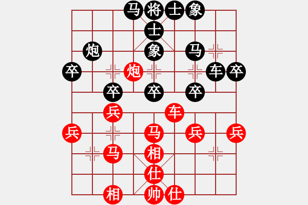 象棋棋譜圖片：progress(9段)-負(fù)-品棋龍騰(月將) - 步數(shù)：40 