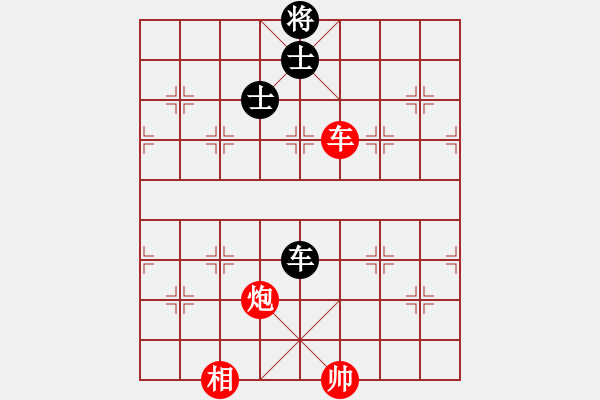 象棋棋譜圖片：--------------------車炮相對車雙士------------------- - 步數(shù)：30 