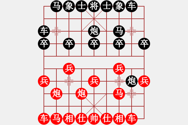 象棋棋谱图片：小鱼刀(风魔)-负-长江三峡(无极) - 步数：10 