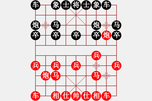 象棋棋譜圖片：20200905姚東霖先勝周星辰.XQF - 步數(shù)：10 