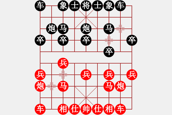 象棋棋譜圖片：20190215 lxt 先勝 nshbns 棋譜 - 步數(shù)：10 