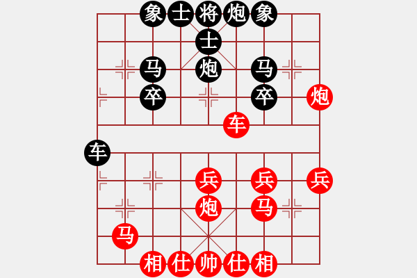 象棋棋譜圖片：niudawen(8段)-勝-新浦棋霸(7段) - 步數(shù)：30 