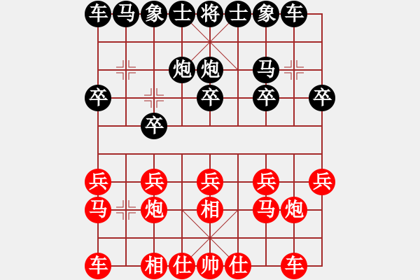 象棋棋譜圖片：2017.04.09 第2局 后對(duì)劉大師.xqf - 步數(shù)：10 