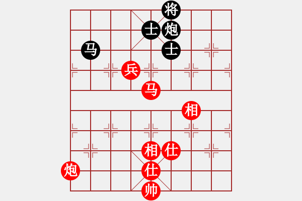 象棋棋谱图片：谢卓淼 先和 李群 - 步数：170 