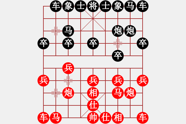 象棋棋譜圖片：KevinCoolboy[120331441] -VS- 棋樂無窮[912832806] - 步數(shù)：10 