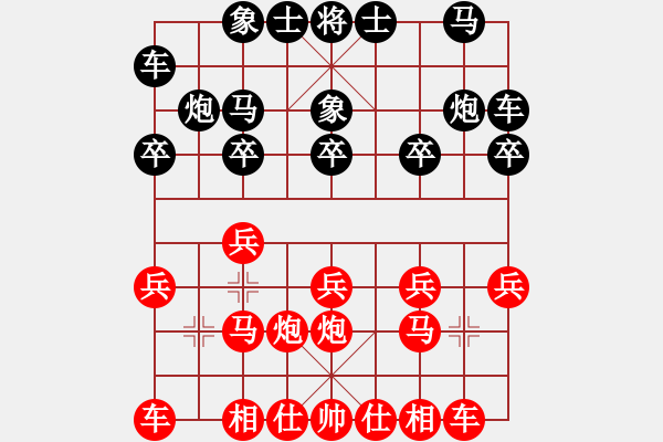 象棋棋譜圖片：劉忠建先2步勝沈軍6 - 步數(shù)：10 