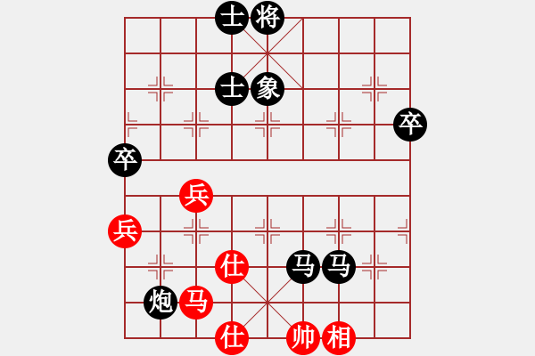 象棋棋譜圖片：妙性真雋(8星)-負(fù)-雜牌軟件(8星) - 步數(shù)：76 