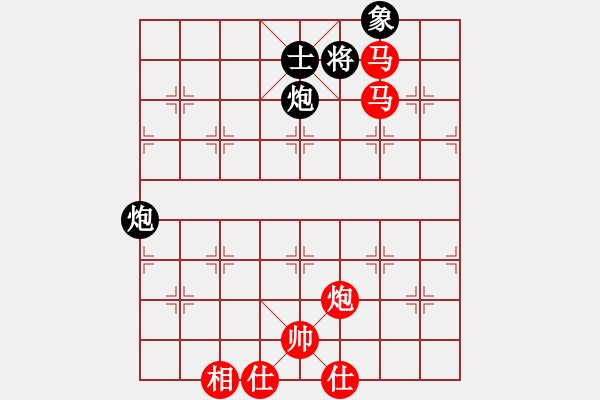 象棋棋譜圖片：棋局-2ak2212PP2 - 步數(shù)：100 