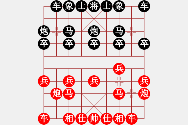 象棋棋譜圖片：小小莽生先勝無聊的人 - 步數(shù)：10 