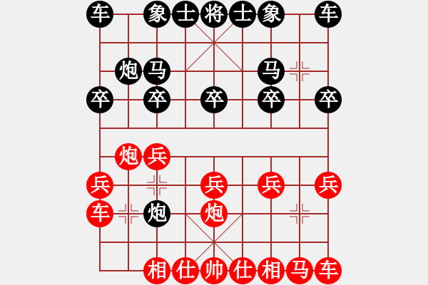 象棋棋譜圖片：20091206 穗甲組 7-1 廣州張俊杰 勝 廣州鄭鴻標(biāo) - 步數(shù)：10 