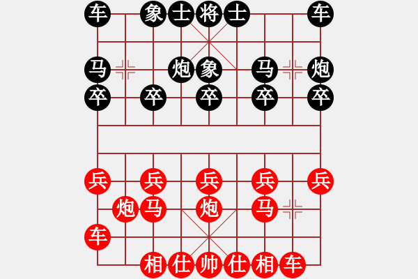 象棋棋譜圖片：夏日[黑] -VS- 飄絮＆夢[紅] - 步數(shù)：10 