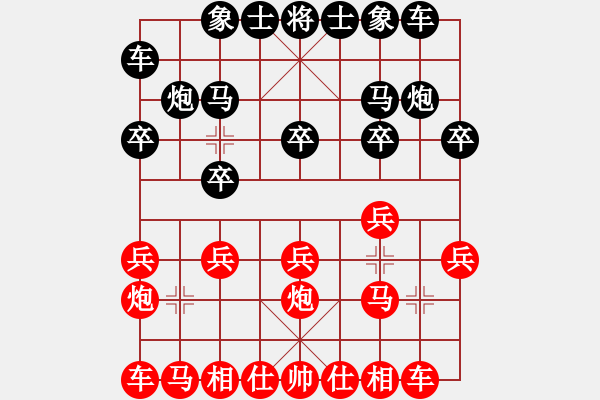 象棋棋譜圖片：棋壇毒龍(8段)-勝-沙漠狐(1段) - 步數(shù)：10 