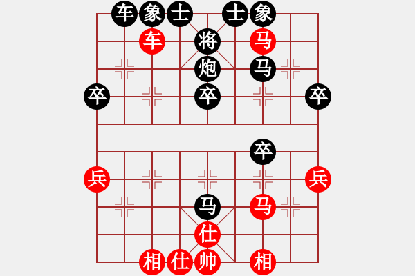 象棋棋譜圖片：臺(tái)北醫(yī)院朱（業(yè)8-2）先勝羅剛（業(yè)8-2）202203161637.pgn - 步數(shù)：41 